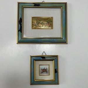 CHROMOLITHOGRAPHY Framed Pictures 2 Pictures